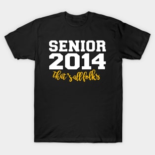 Funny senior proud mom 2024 graduation class T-Shirt